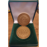 Medaila 100.výročia založenia Zemského ústredia včelárskych spolkov na Slovensku