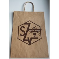 Papierová taška s logom SZV 
